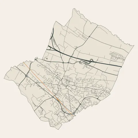 Lescar : voies