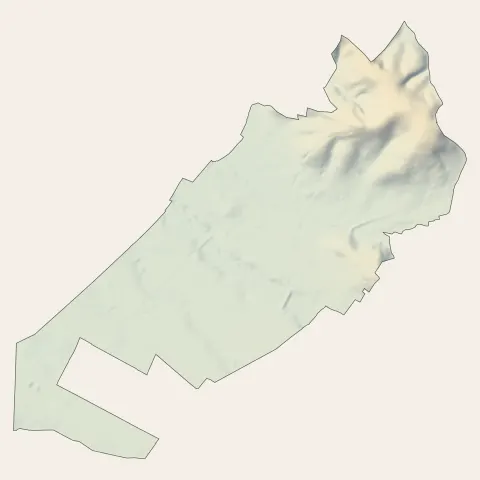 Montardon : relief