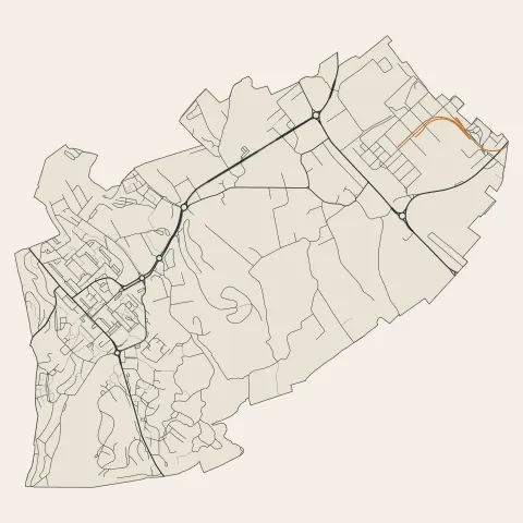 Mourenx : voies