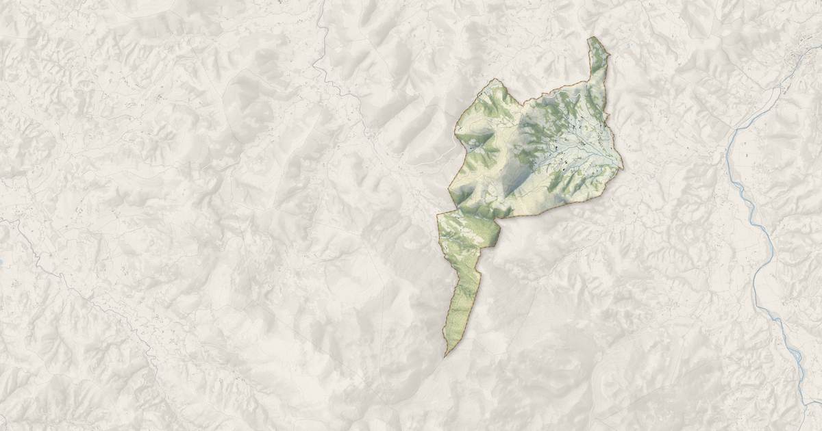 Portrait cartographique de Musculdy : relief, eau, forêts, bâti et voies, calculés à partir des données de l'IGN