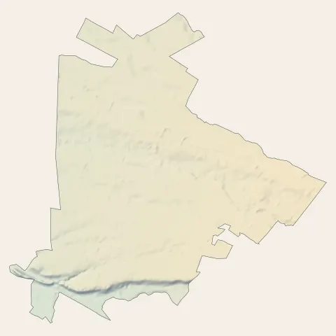 Pau : relief