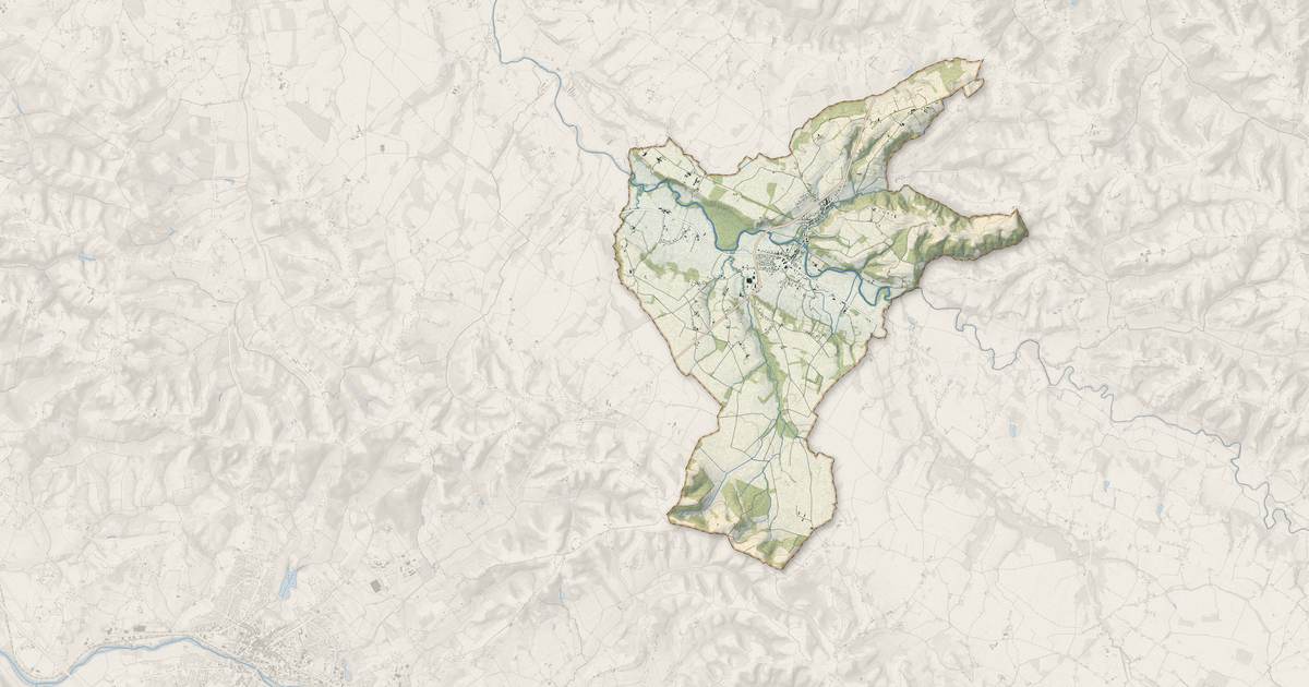 Portrait cartographique de Sault-de-Navailles : relief, eau, forêts, bâti et voies, calculés à partir des données de l'IGN
