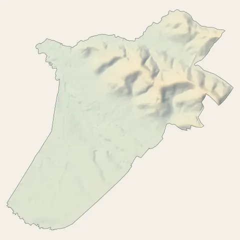 Serres-Castet : relief