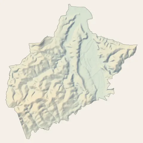 Ustaritz : relief