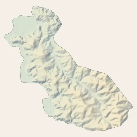 Villefranque : relief