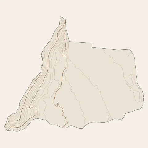 Argelès-Gazost : courbes de niveau