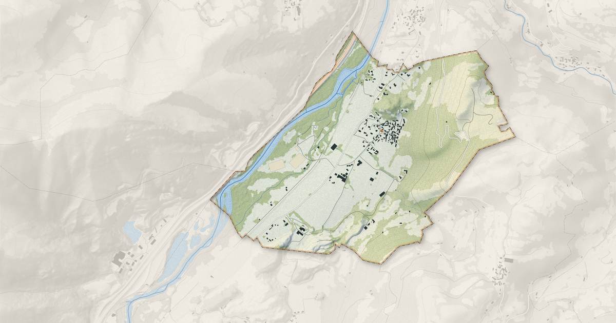 Portrait cartographique de Ger : relief, eau, forêts, bâti et voies, calculés à partir des données de l'IGN