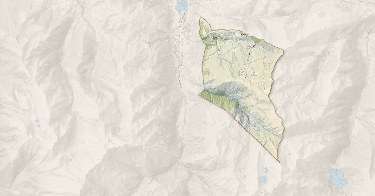 Portrait cartographique de Germ : relief, eau, forêts, bâti et voies, calculés à partir des données de l'IGN