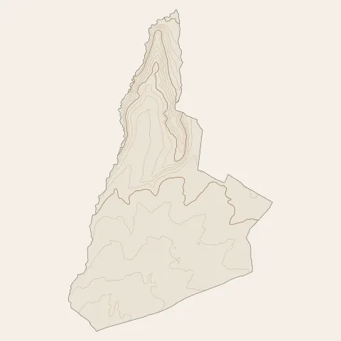 Lannemezan : courbes de niveau