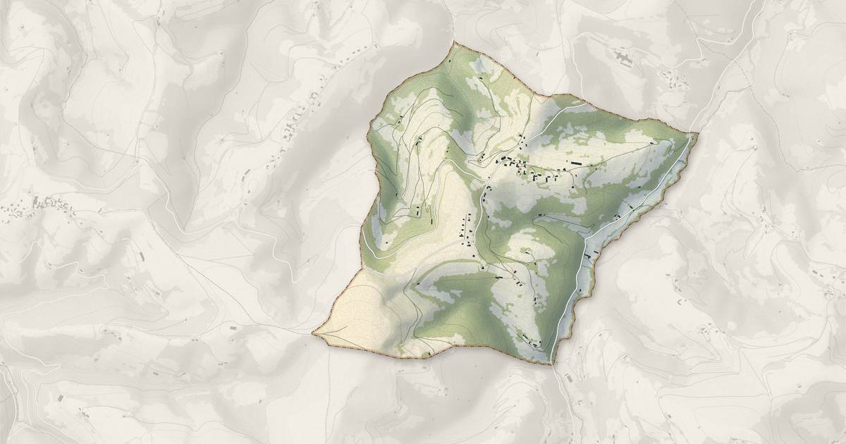 Portrait cartographique de Neuilh : relief, eau, forêts, bâti et voies, calculés à partir des données de l'IGN