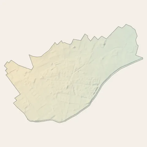 Alénya : relief