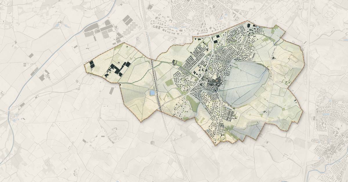 Portrait cartographique de Canohès : relief, eau, forêts, bâti et voies, calculés à partir des données de l'IGN