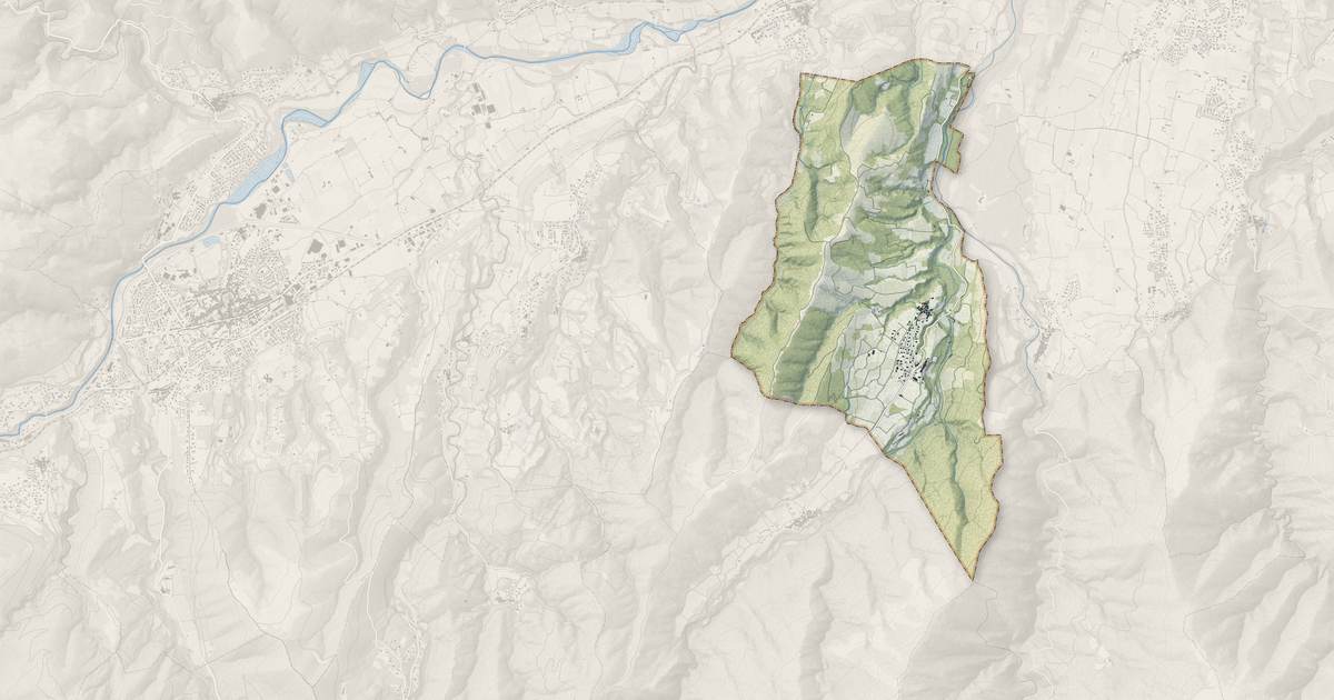 Portrait cartographique de Espira-de-Conflent : relief, eau, forêts, bâti et voies, calculés à partir des données de l'IGN