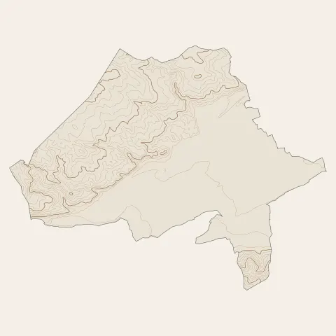 Ille-sur-Têt : courbes de niveau