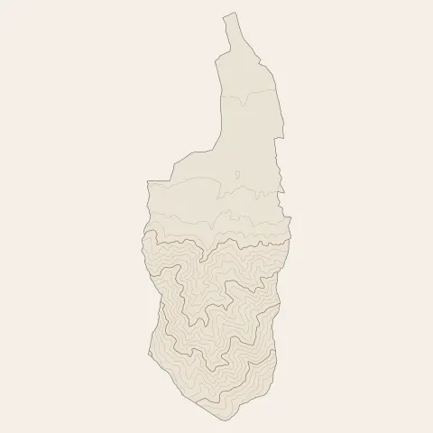 Laroque-des-Albères : courbes de niveau