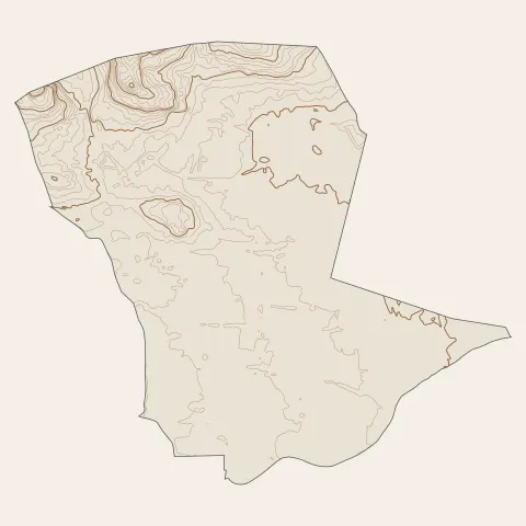 Latour-Bas-Elne : courbes de niveau