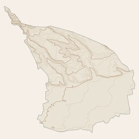 Pézilla-la-Rivière : courbes de niveau