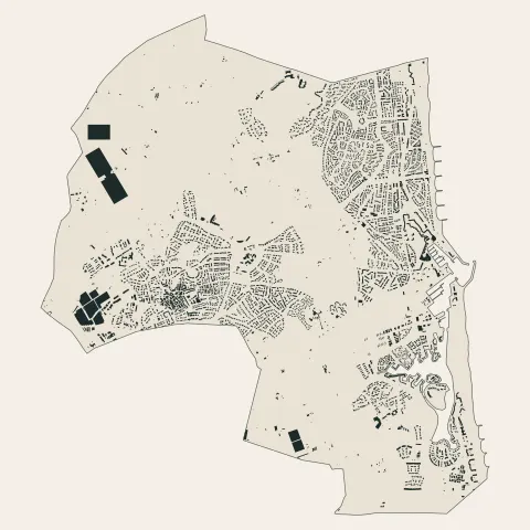 Saint-Cyprien : bâti