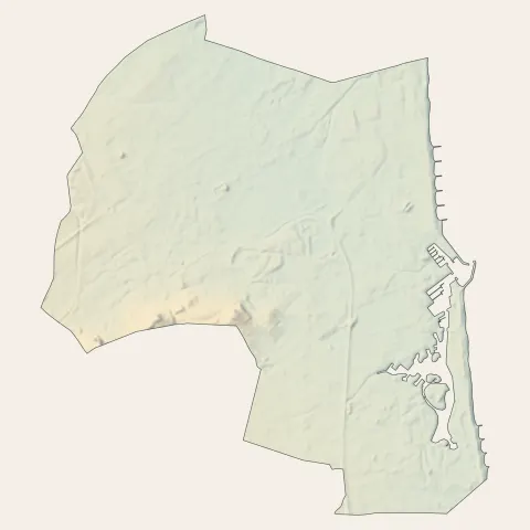 Saint-Cyprien : relief