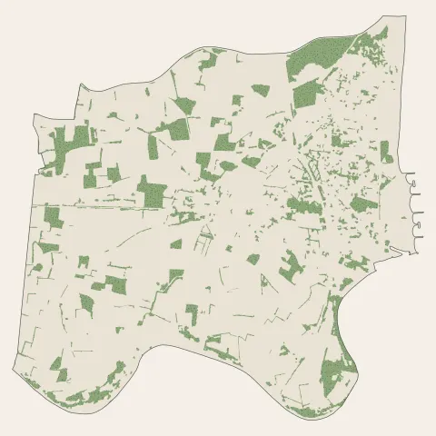 Sainte-Marie-la-Mer : bois, forêts et landes
