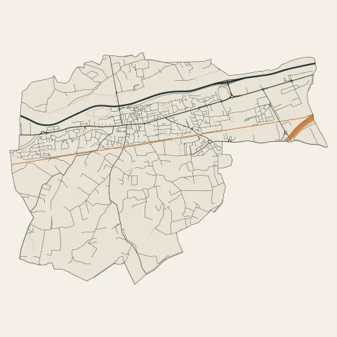 Le Soler : voies