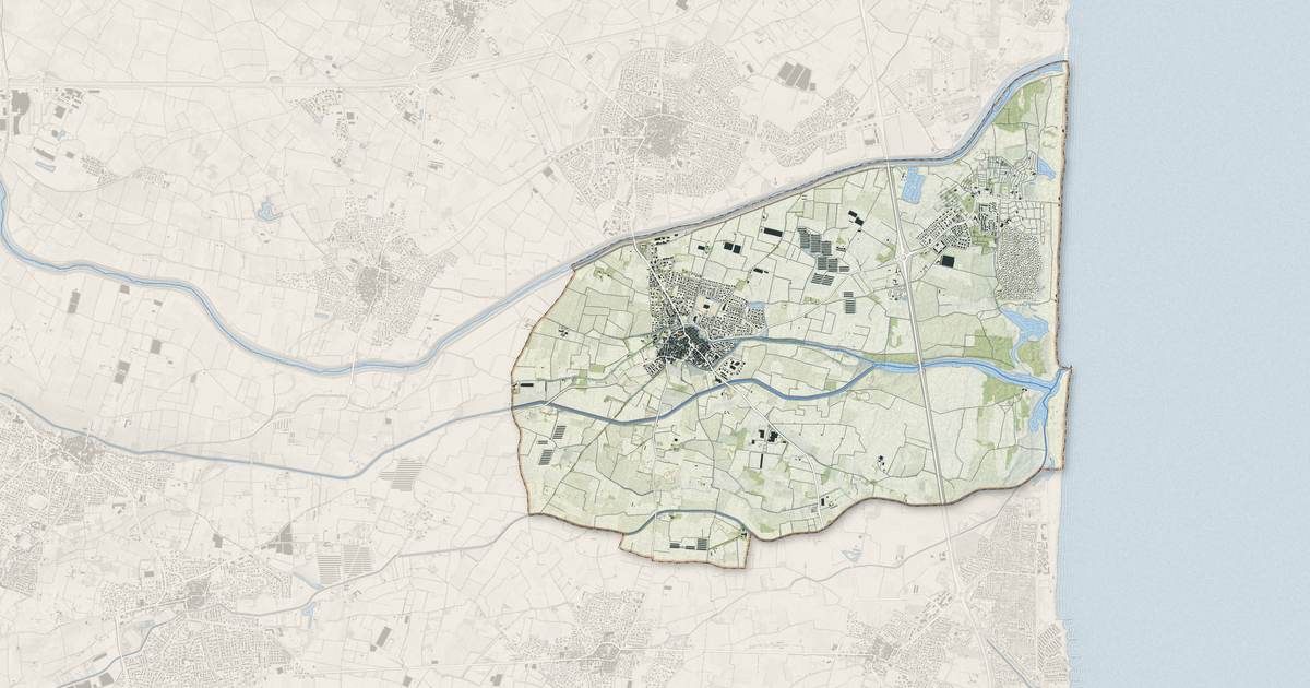 Portrait cartographique de Torreilles : relief, eau, forêts, bâti et voies, calculés à partir des données de l'IGN