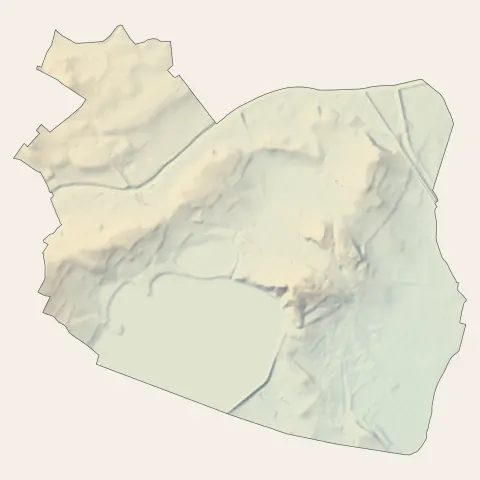 Villeneuve-de-la-Raho : relief