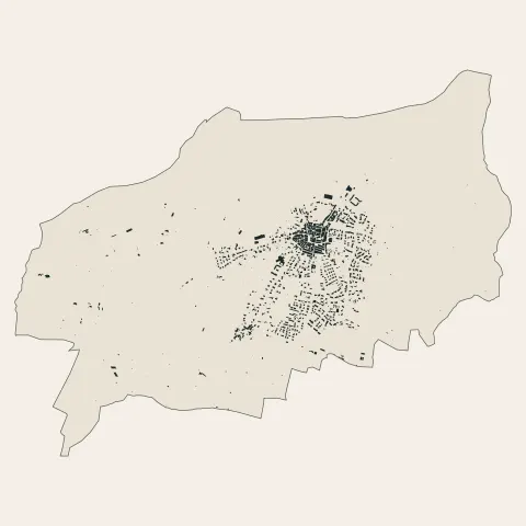 Vinça : bâti