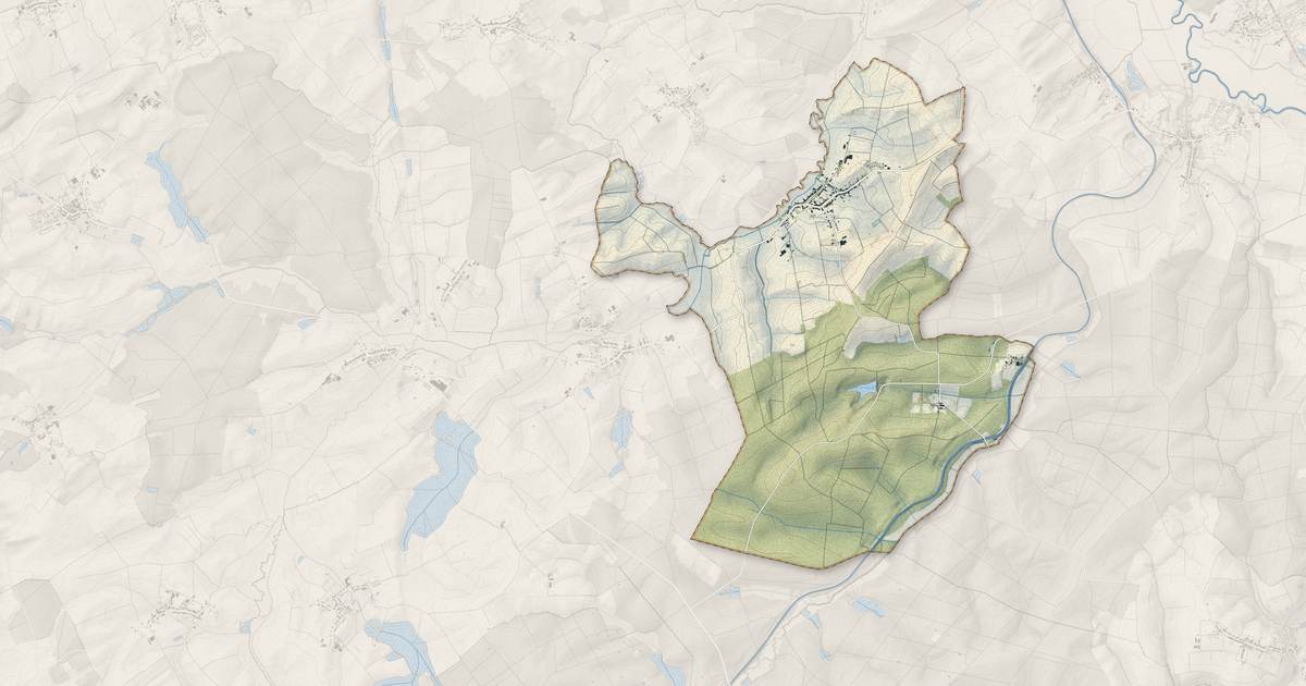 Portrait cartographique de Altwiller : relief, eau, forêts, bâti et voies, calculés à partir des données de l'IGN