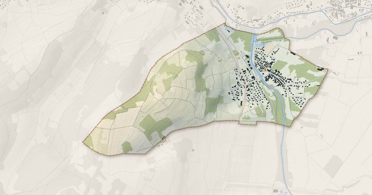 Portrait cartographique de Avolsheim : relief, eau, forêts, bâti et voies, calculés à partir des données de l'IGN