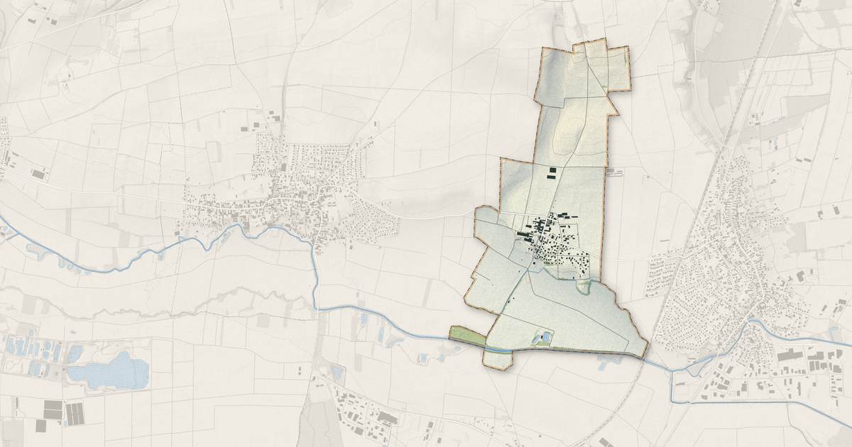 Portrait cartographique de Bietlenheim : relief, eau, forêts, bâti et voies, calculés à partir des données de l'IGN