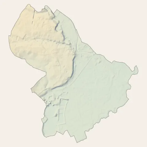 Bischwiller : relief