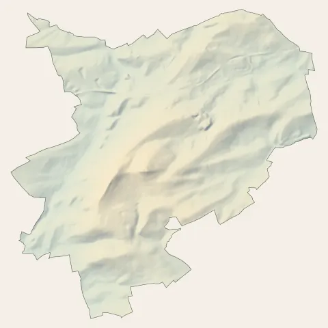 Bouxwiller : relief
