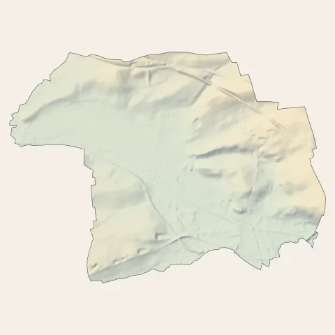 Dettwiller : relief