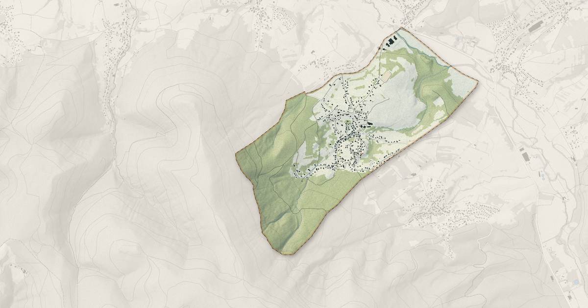 Portrait cartographique de Dieffenbach-au-Val : relief, eau, forêts, bâti et voies, calculés à partir des données de l'IGN