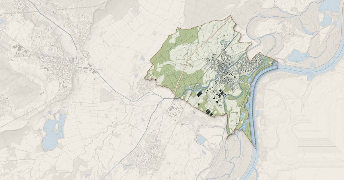 Portrait cartographique de Drusenheim : relief, eau, forêts, bâti et voies, calculés à partir des données de l'IGN