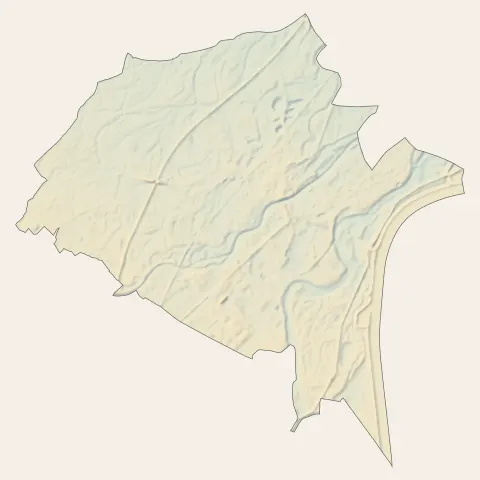 Drusenheim : relief