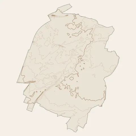 Ebersheim : courbes de niveau