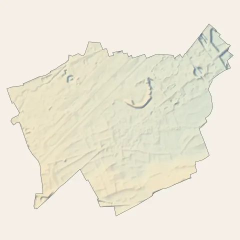 Entzheim : relief