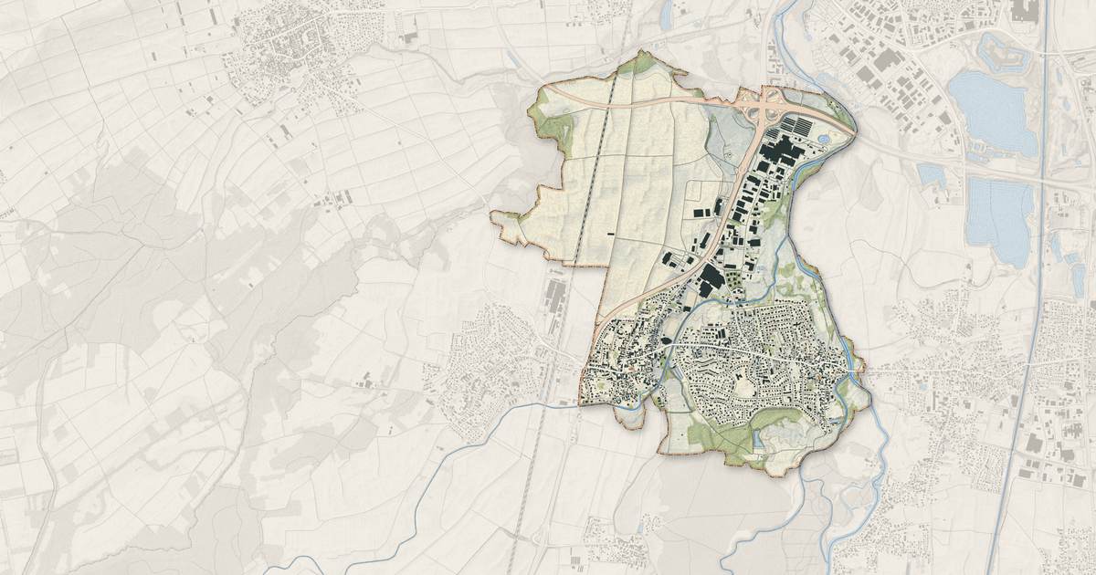 Portrait cartographique de Fegersheim : relief, eau, forêts, bâti et voies, calculés à partir des données de l'IGN