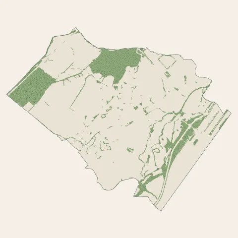 Gambsheim : bois, forêts et landes