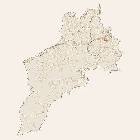 Geispolsheim : courbes de niveau