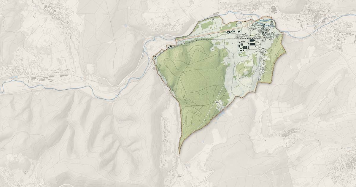 Portrait cartographique de Gresswiller : relief, eau, forêts, bâti et voies, calculés à partir des données de l'IGN