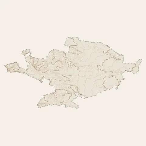 Haguenau : courbes de niveau