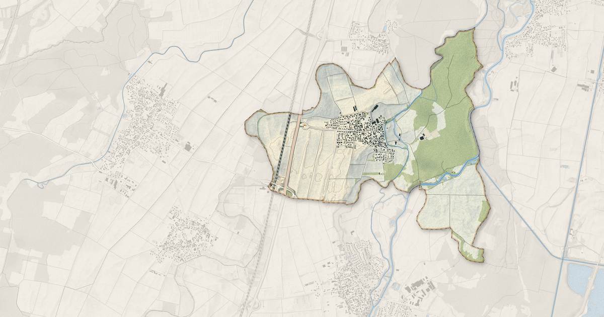Portrait cartographique de Hipsheim : relief, eau, forêts, bâti et voies, calculés à partir des données de l'IGN