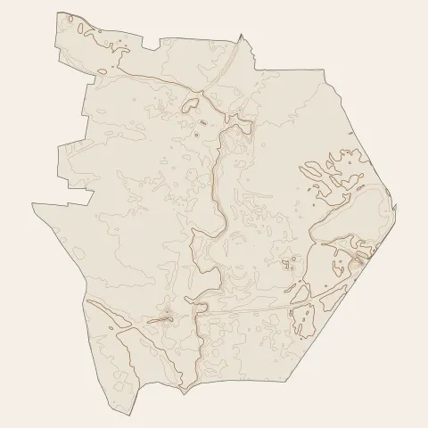 Hœrdt : courbes de niveau