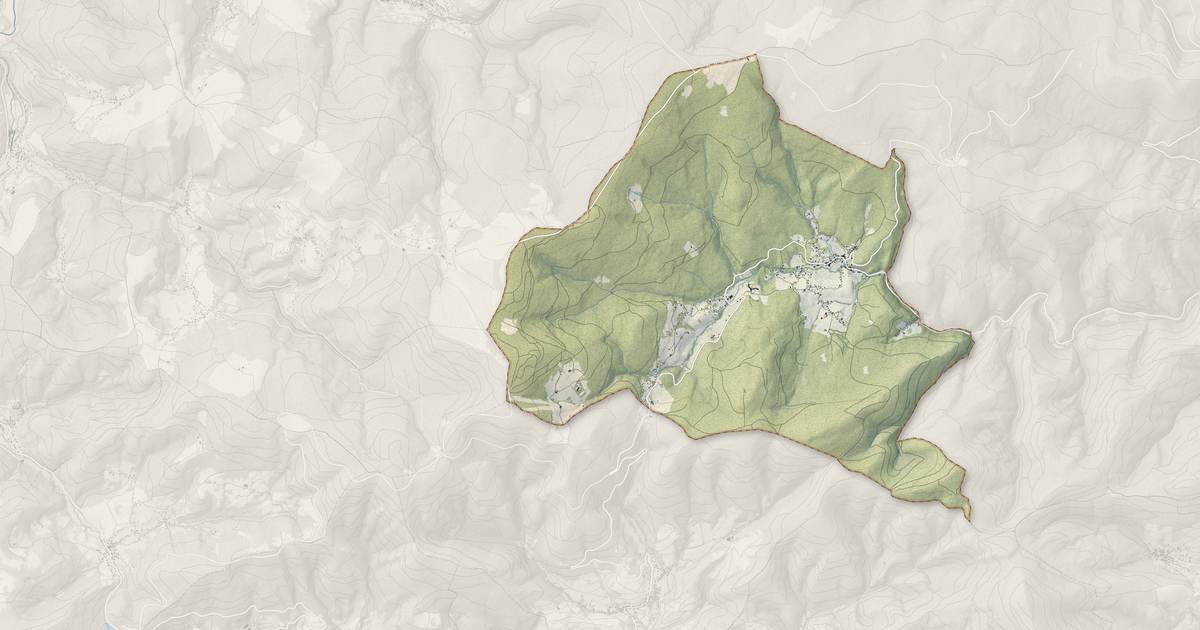 Portrait cartographique de Le Hohwald : relief, eau, forêts, bâti et voies, calculés à partir des données de l'IGN