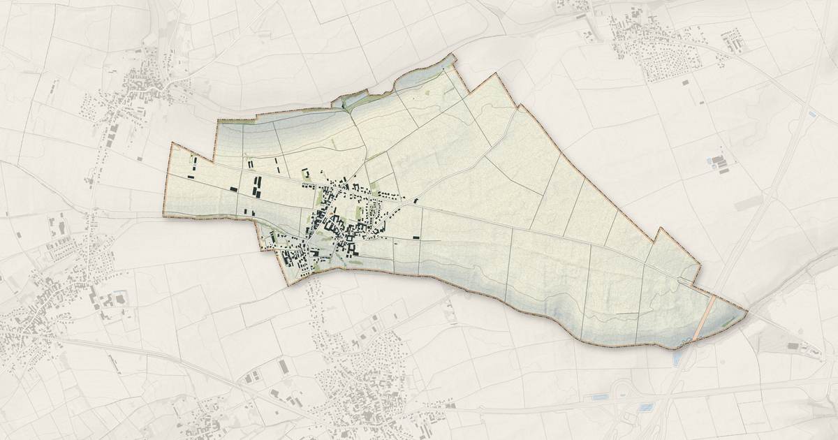 Portrait cartographique de Hurtigheim : relief, eau, forêts, bâti et voies, calculés à partir des données de l'IGN
