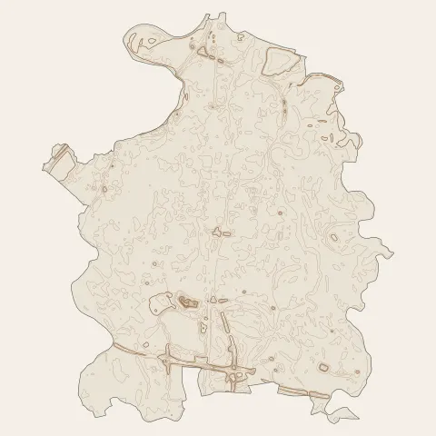 Illkirch-Graffenstaden : courbes de niveau