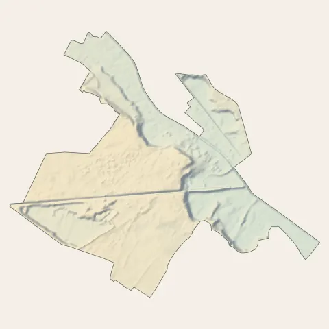 Kaltenhouse : relief